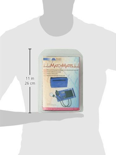 image for MABIS MatchMates Manual Blood Pressure Monitor Kit Aneroid Sphygmomano