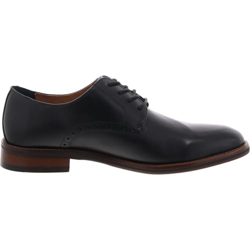 Image of Johnston & Murphy Conard 2.0 Plain Toe Black Full Grain 11.5 W (EE)