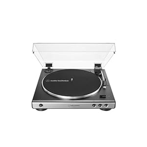 Platine Vinyle Automatique avec USB Gunmetal Audio-Technica