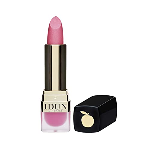 Idun Minerals Creme Lipstick - 204 Filippa for Women 0.13 oz Lipstick, pink, 3.84 ml (Pack of 1)