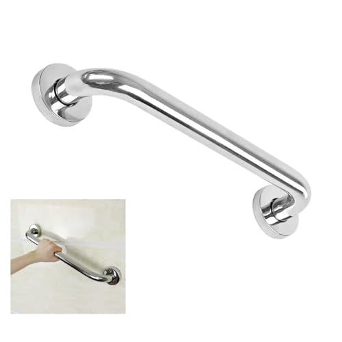 Alça De Apoio Inox Barra 30cm Segurança Idoso Gestante Banheiro Box Parede Suporte Acessibilidade