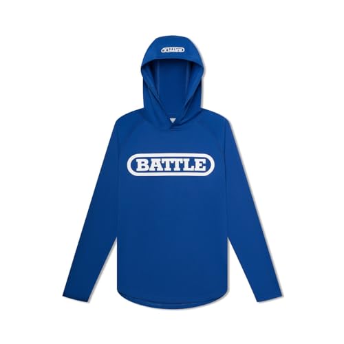 Battle Sports Light Action Workout Hoodie - Long Sleeve Athletic Hoodie