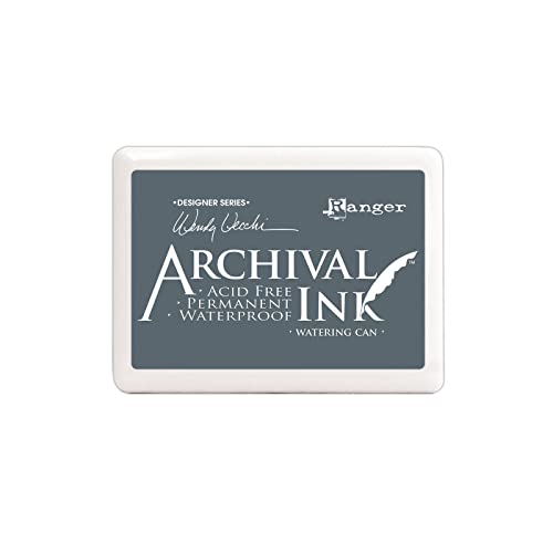 Ranger Wendy Vecchi Designer Series Archival Ink Pad #3-Watering Can, Grey