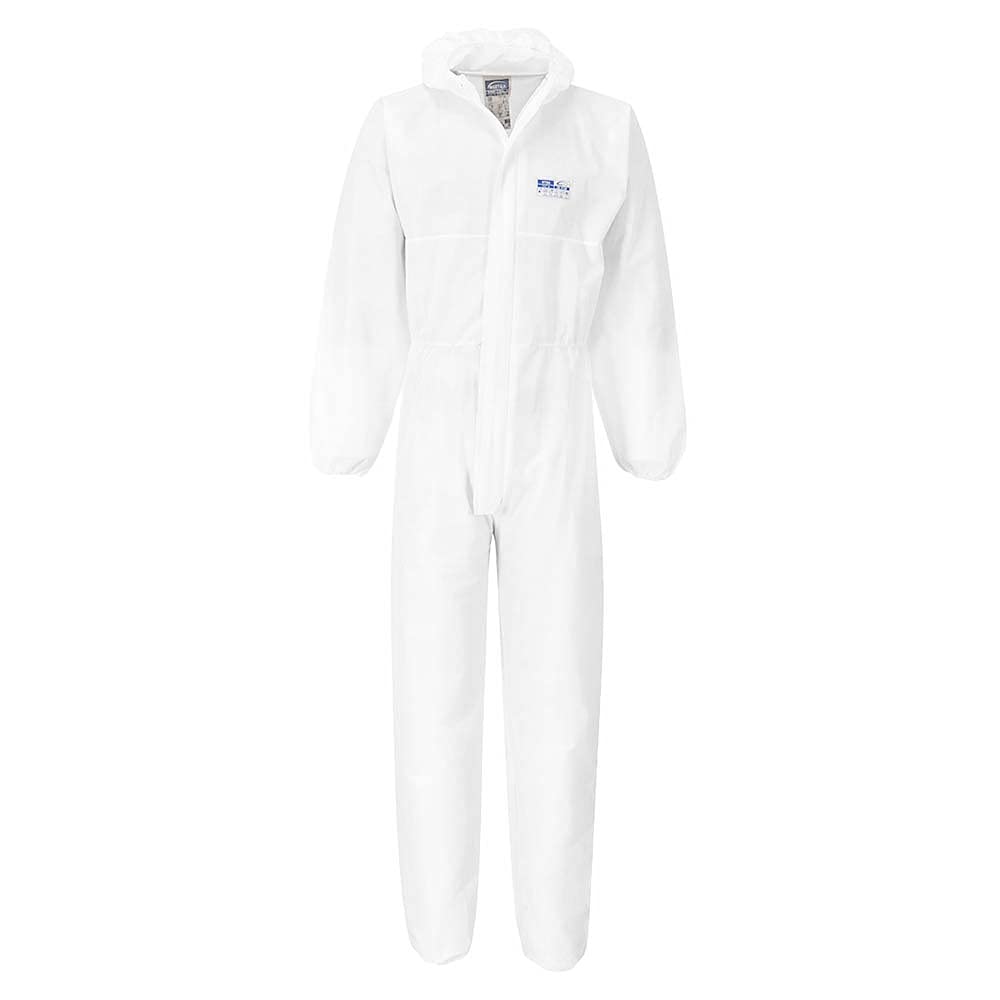 Portwest ST80WHRXXXL Tuta Intera Biztex Sms Flame Retardante Tipo 5/6, Bianco, Xxxl - 4