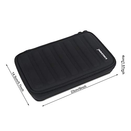 Foliner Étui de Rangement Harmonicas Fermeture à glissière PU Boîte de Transport Tenir Portable Housse de Transport Sac… - Les Beatles, Paul McCartney, John Lennon, RIngo Starr, George Harrison Foliner Étui de Rangement Harmonicas Fermeture à glissière PU Boîte de Transport Tenir Portable Housse de Transport Sac… – Image 5