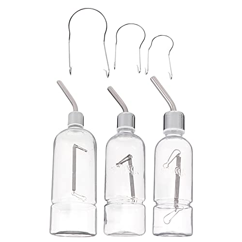 ifundom Ferret Water Bottle Auto Feeding Large Capacity Pet Water Fountain 3pcs Set