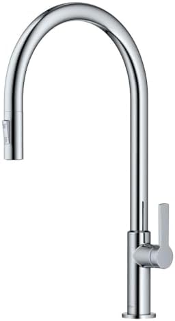 KRAUS Oletto KPF-2821CH High Arc Single Handle Kitchen Tap in Chrome
