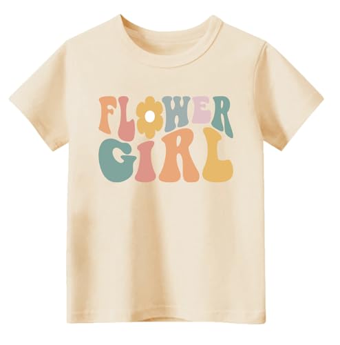 Image of Kids Short Sleeve Tees Toddler Crewneck T-Shirts Boys Girls Dino Raccoon Excavator Silly Goose Flower Girl Tops 2-7 Years