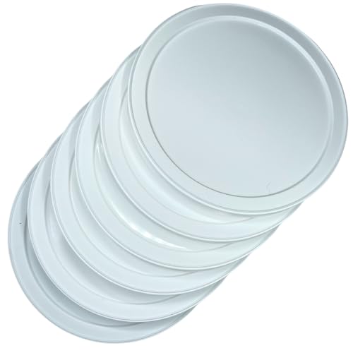 Future Essentials Plastic Reusable Can Lids for #10 Cans (Pack of 6) – Snap-Tight BPA-Free Food-Grade Can Lid for Bulk Food Storage – Dishwasher-Safe, White, Made in USA by Future Essentials - Image 2