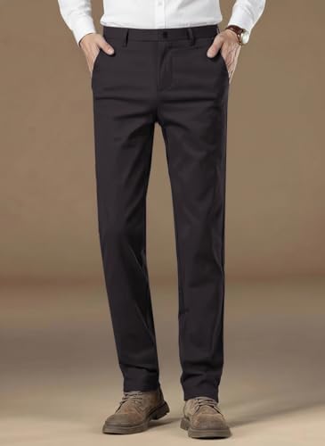 Image of TOPLOT Men's Premium Regular Fit Trousers | Lightweight Durable Fabric | Utility Pocket Design | Comfortable Waistband | Perfect for Office, Travel, Casual Outings (5279)