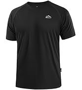 Pudolla Men's Rashguard Swim Shirts Short Sleeve UPF 50+ Sun Protection SPF Quick Dry Lightweight...