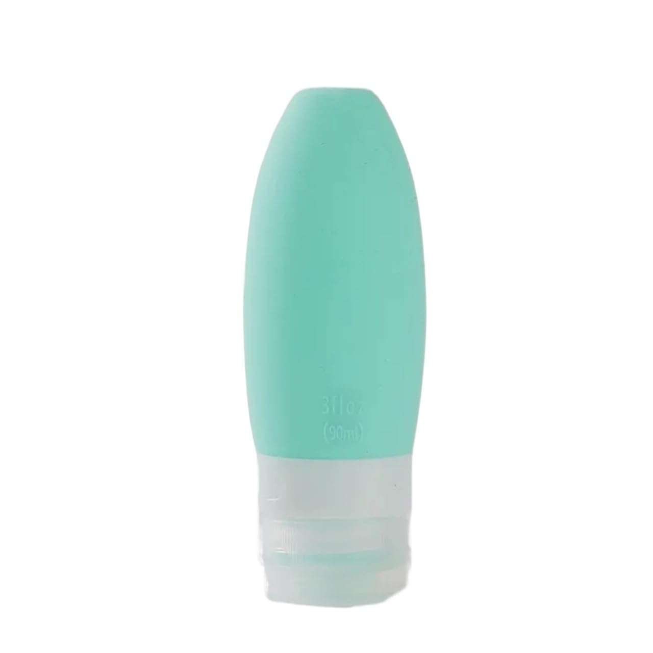 XIEHYA 8Pcs Silicone Travel Bottles Set 90ml Leakproof Refillable Essentials For Shampoo Lotion Cosmetic Portable Squeeze Tube For Toiletries(Light green)