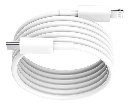 Image of USB C to Lightning Fast Charger Original Cable USB-C Power Delivery Charging Cord Compatible with iPhone 8 /10 /11 /12 /13 /14 Series /iPad 20 W PD Charger |6 Months Warranty