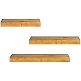maderas pisos flotantes MEDIDAS TOTALES: 30/40/50x18x3,6 cm (LxANxAL). Peso máximo soportado: 3 kg (cada estante)
