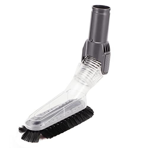 Cloimei Cabezal de Cepillo para aspiradora ABS de Primera Calidad, Duradero, Flexible, Pieza de Repuesto de 3 ángulos para Muebles, Limpieza de alfombras, fácil instalación, univer