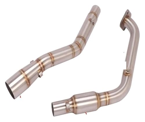 Per YZF-R15 YZF R15 V3 R125 Per MT15 MT-15 2017-2021 Scarico Motocicletta Silenziatore Moto Tubo Collegamento Centrale Anteriore Silenziatore Scarico Moto