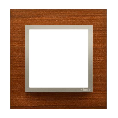 Simon 54 Nature 5902787559830 Single Frame Wood Gold ORDN1/86 Contact Simon, X - Image 2