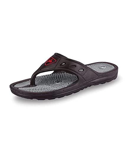 Image of acupressure and Magnetic Slippers for Blood Circulation Foot Massager Slippers For Unisex