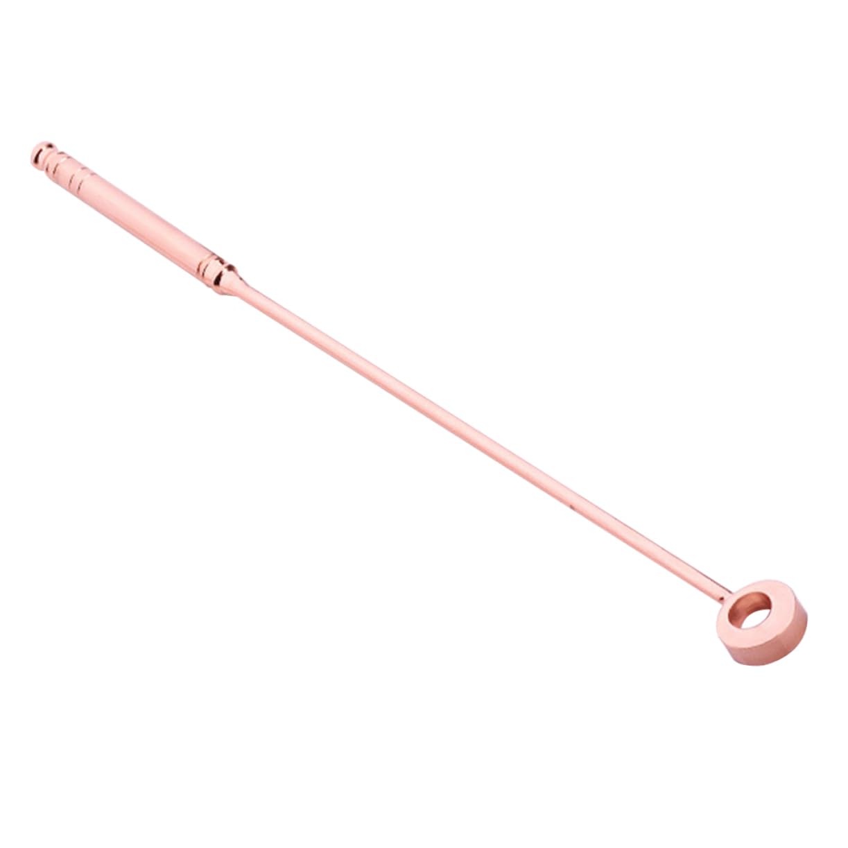 STOBAZA 5Pcs Rose Gold Stainless Steel Cocktail Set Multi Functional Martini Picks for Drinks Fruit Sticks and Appetizers Bar Stirring Tools