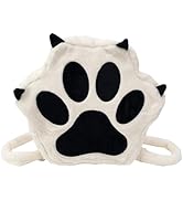 MILLEVIBE Y2K Plush Backpack - Furry Style, Kawaii Bag Cute Fun Dayback with Adjustable Straps - ...