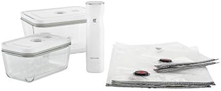 ZWILLING Fresh & Save 7-pc Vacuum Sealer Machine Starter Set, Sou...