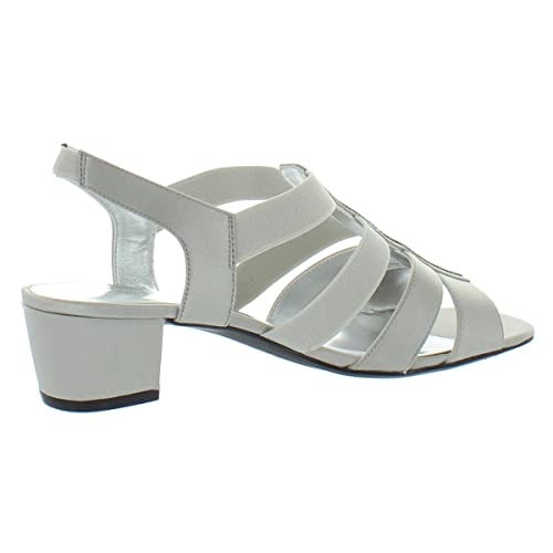 David Tate Womens Eve Satin Embellished Slingback Sandals2