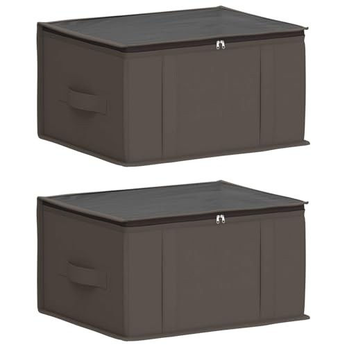 Boîte de rangement pliable pour optimiser l'espace sous le lit