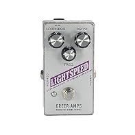 The Greer Amps Lightspeed Organic Overdrive pedal is a very natural sounding overdrive Blending with the tone of the guitar and amplifier, this pedal has rich harmonics and complex but smooth clipping. The Lightspeed Overdrive is sensitive to pick at...