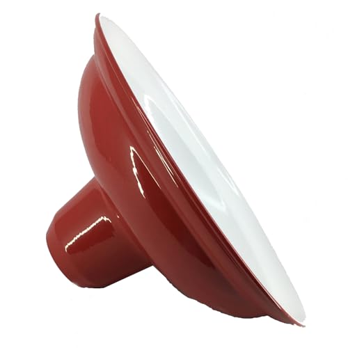 Image of Carrom Lamp Shade-RED (Powder Coated Metal Shade)