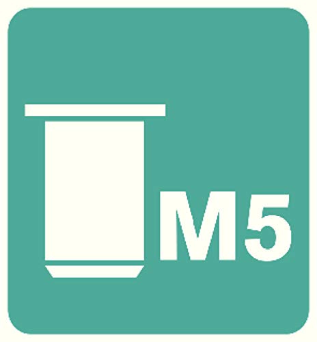 Rapid RP110 Blindnietmutterzange – Nietzange für M3, M4, M5, M6 Blindnietmuttern – Aluminium-Druckguss, Softgrip-Griff, integrierter Montageschlüssel