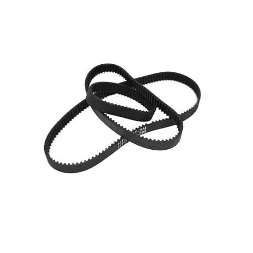 Courroie de distribution HTD 3M de 153 mm anti glissement de pas pour robotique 4PCS