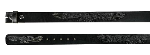 Image of Gelante Genuine Full Grain Leather Belt Strap without Belt Buckle