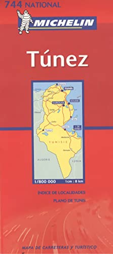 Mapa - Tunísia (Mapas National)