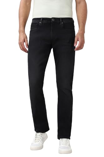 Image of Peter England Men's Regular Fit Denim Jeans for Daily Casual Wear