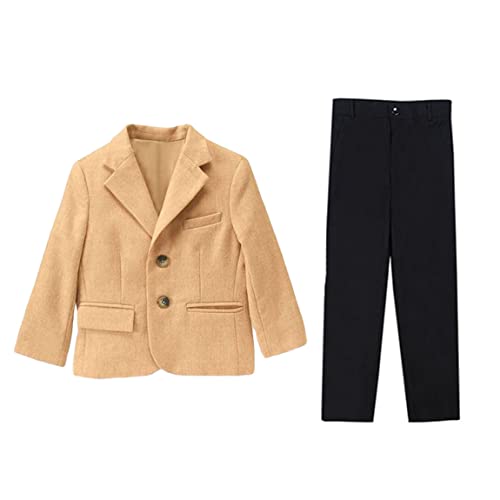 Costume de cérémonie pour garçon noir idéal pour les mariages et fêtes de famille