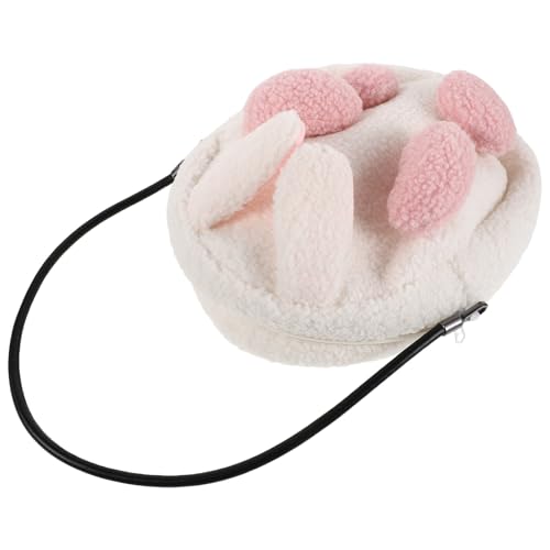 Grand compartiment pour ce sac lapin avec bandoulière réglable