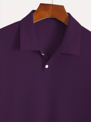 Image of TAGDO Men's Premium Waffle Knit Regular fit T-Shirt || Mens Tshirt (2018)