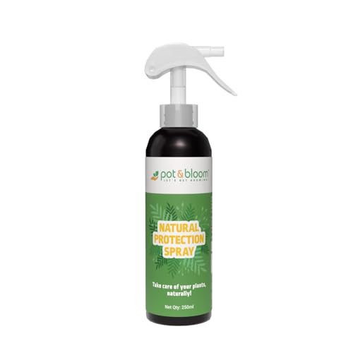 Pot and Bloom Neem Oil Plant Protection Spray 250 ml for Home Garden