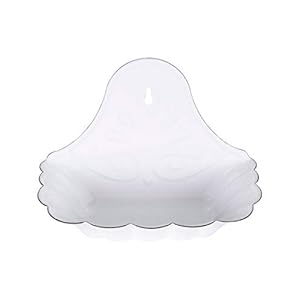 Creativecoopwhiteenameledmetalsoapdishhangsorsits Urban Country Home Decor Creative co op white enameled metal soap dish hangs or sits urban country home decor