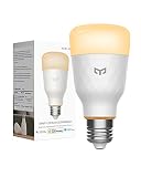 YEELIGHT Smart WiFi Light Bulb 1S, Dimmable White Light Bulb, Compatible with Alexa & Homekit and Go