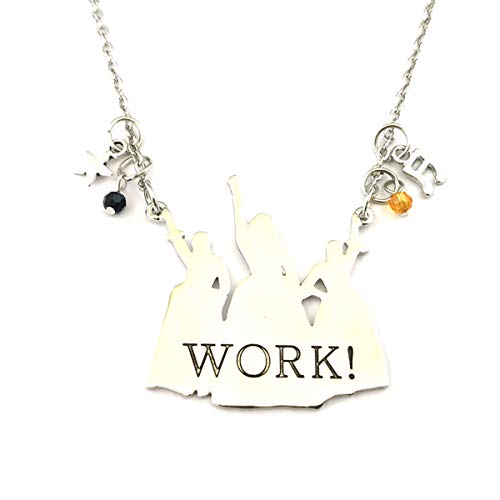 Universe of Fandoms Broadway Work Hamilton charm Necklace Gifts for Men Woman girl