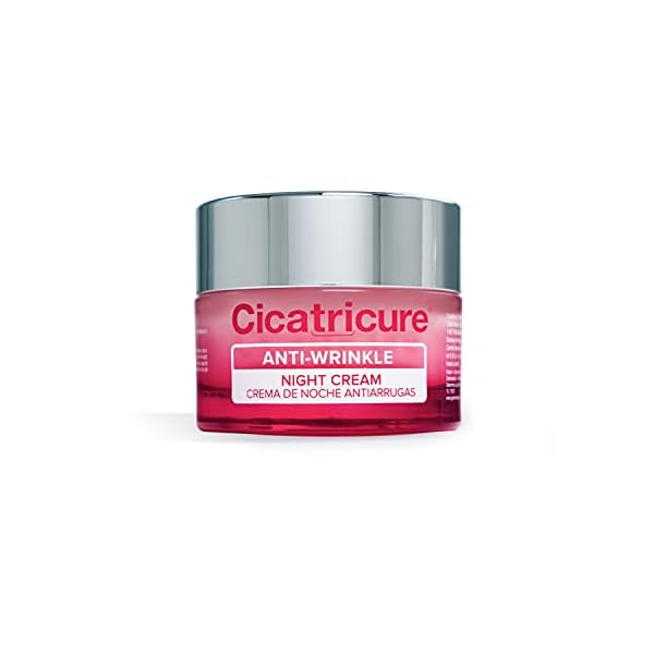 Cicatricure Anti-Wrinkle Night Face Cream: Intensive Overnight Aging Care, Moisturizes & Reduces Fine Lines, Advanced Anti-Aging Formula, 1.7 fl oz