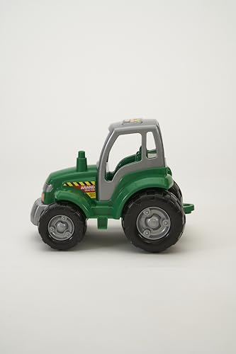 Image of Tractor Toy Jumbo Size Heavy Duty Tractor Toy for Kids Farm Vehicle Pretend Play Durable Construction for Boys and Girls Ages 3+