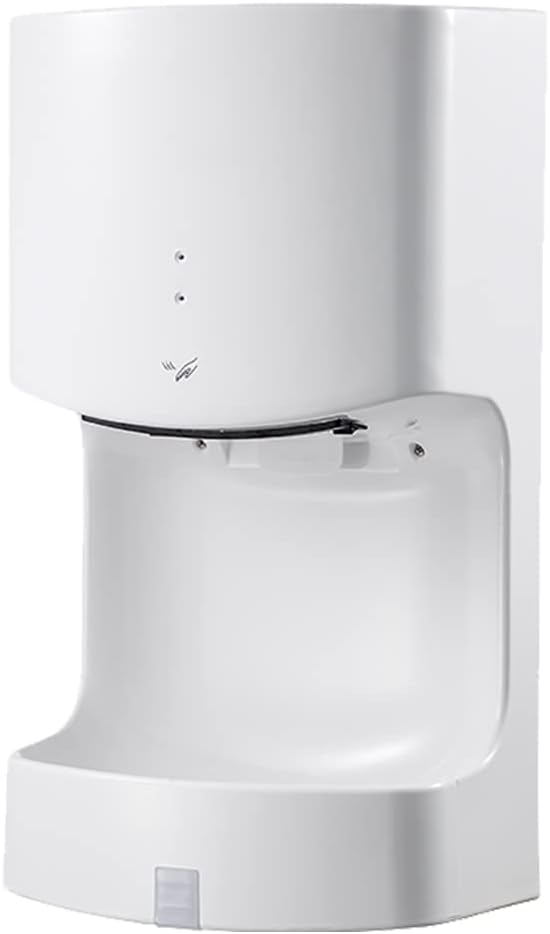 Electric Hand Dryer 1250W Wall Mounted Automatic Induction Hand Dryer with Drain Tray, High Speed Hand Dryers for Toilets and Bathroom, Commercial or Household