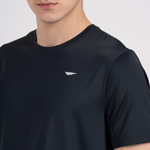 Image of Red Tape Printed Activewear Round Neck T-Shirt for Men | Premium Comfort