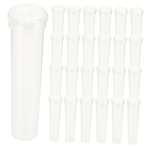 BESPORTBLE Water Tubes 25pcs Plastic Flower Tube Nutritional Storage for Bouquets