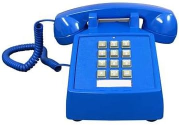 250012-VBA-20M Desk Phone with Volume, Blue