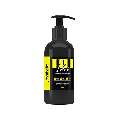 Image of Pathetic Magnesium Lotion | Muscle Recovery | Post Workout Lotion | 20% Magnesium Oil with Arnica | Deep Hydration | Fast Absorbing | Non-Greasy | For Everyday Athletes | 200 ml