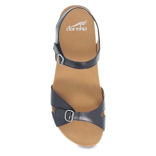 Dansko Judith Adjustable Sandal for Women - Leather Linings and Uppers for All-Day Comfort - Dual-Density EVA Footbed and Lightweight Rubber Outsole for Long-Lasting Wear2