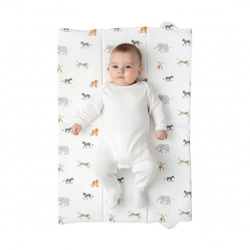 Clair de Lune Jungle Dream Foldable Changing Mat Easy Clean Soft Water Resistant Travel Pad 60 x 34 cm